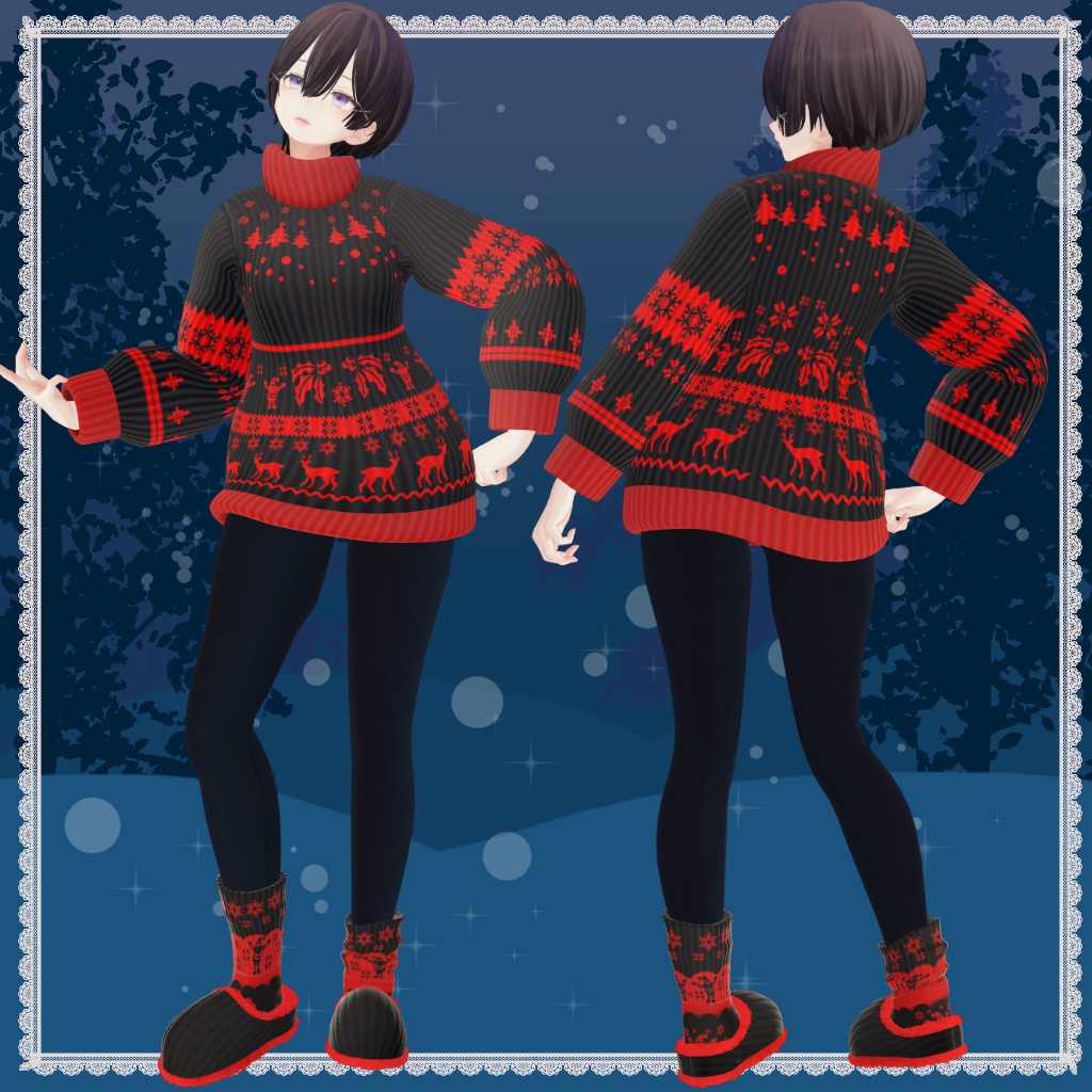 Comfy Winter Sweater / 快適なセーター