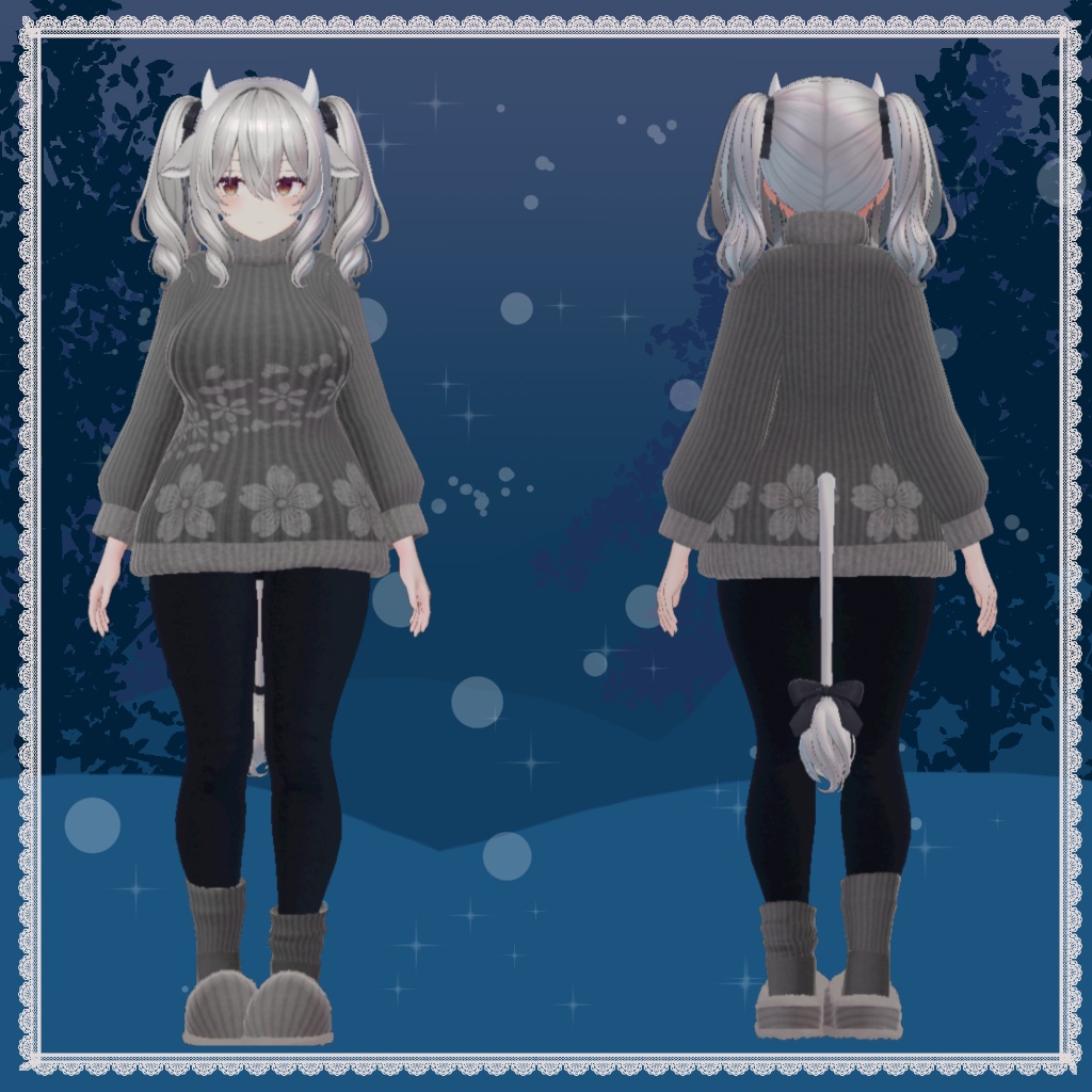 Comfy Winter Sweater / 快適なセーター