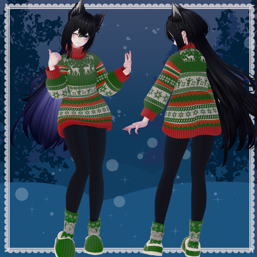 Comfy Winter Sweater / 快適なセーター