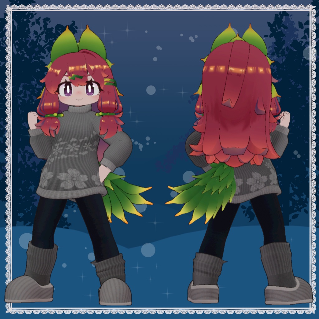 Comfy Winter Sweater / 快適なセーター