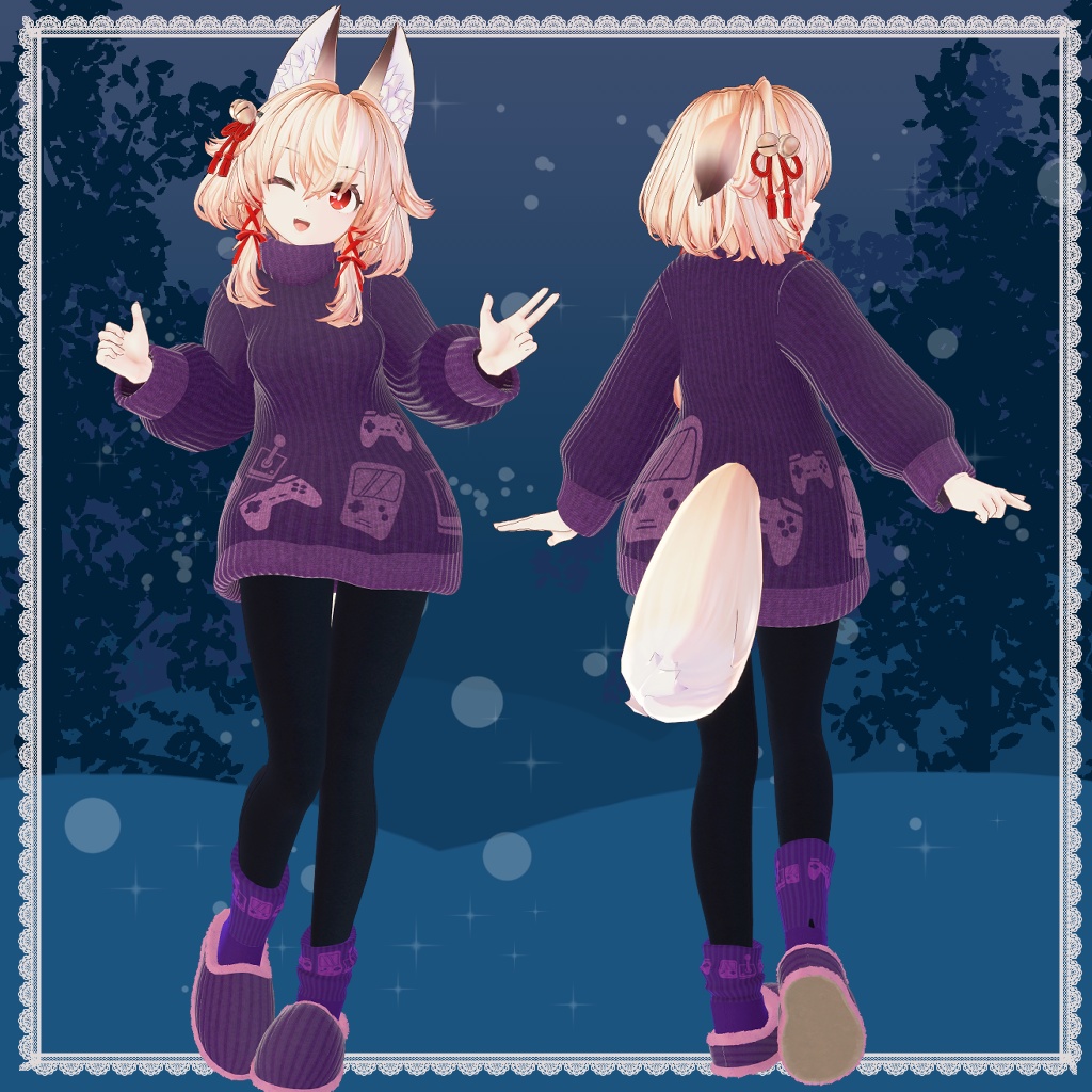 Comfy Winter Sweater / 快適なセーター