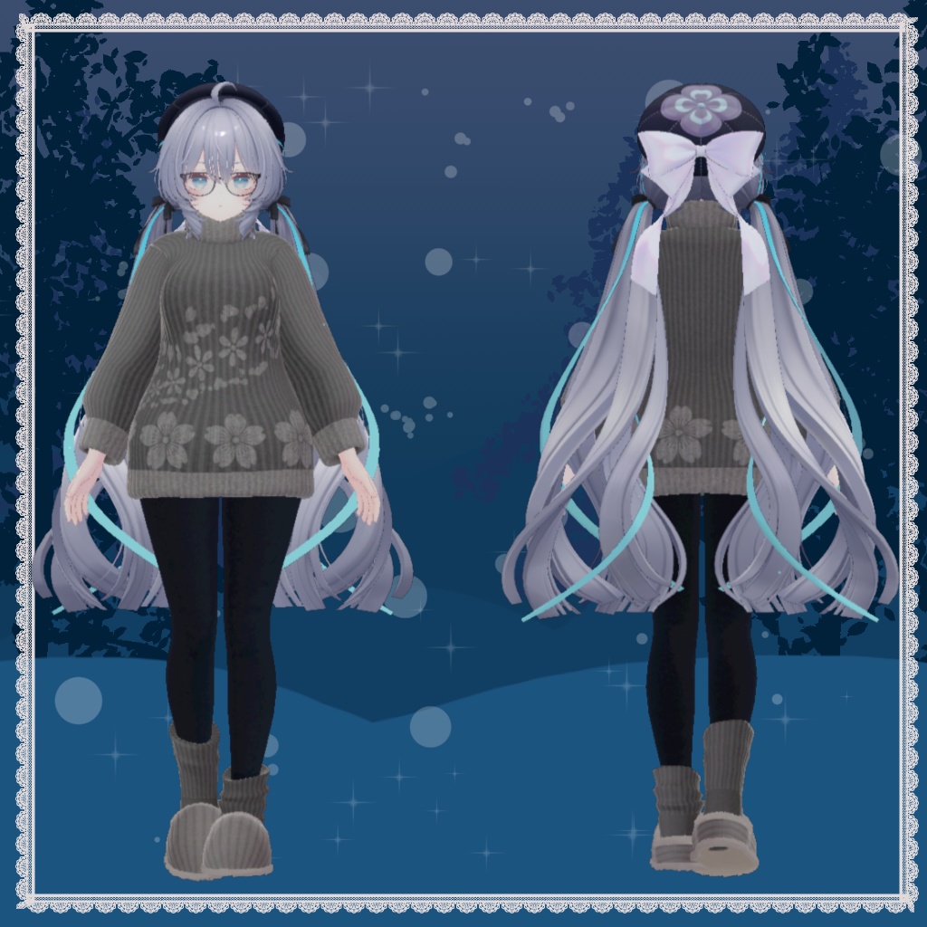 Comfy Winter Sweater / 快適なセーター