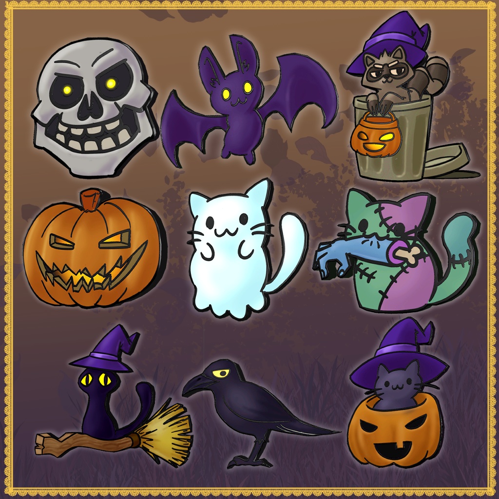 Halloween Pins