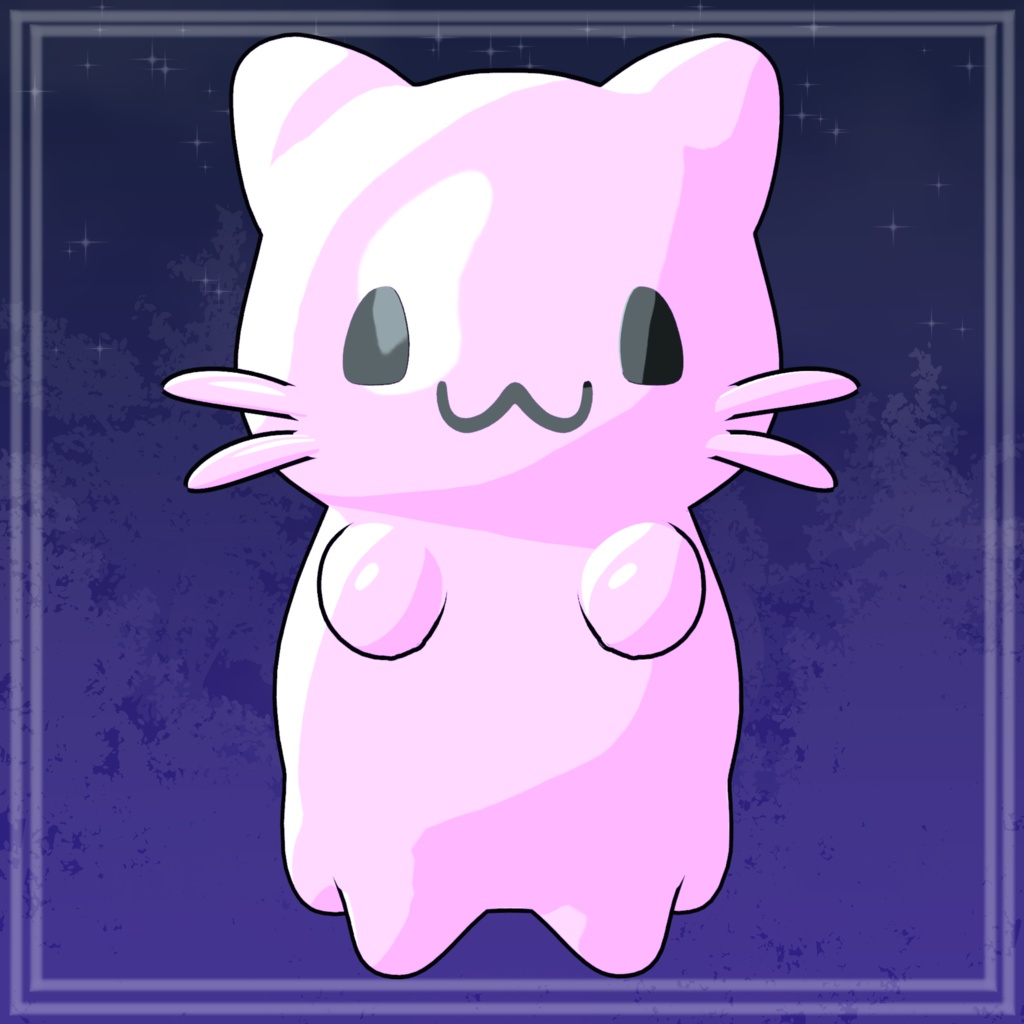 Cat Goast / 猫の幽霊 【オリジナル3Dモデル】