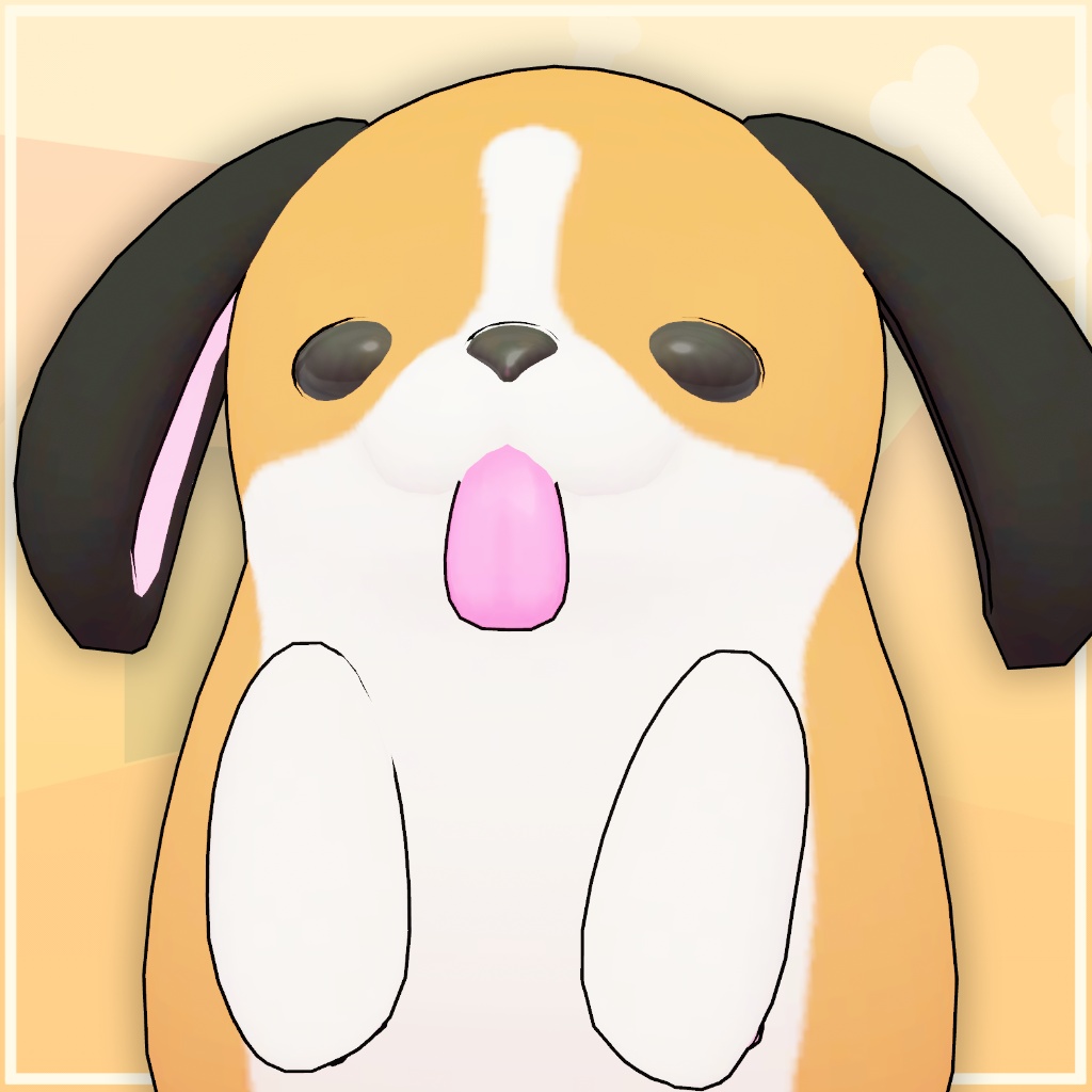犬/Dog 【オリジナル3Dモデル】