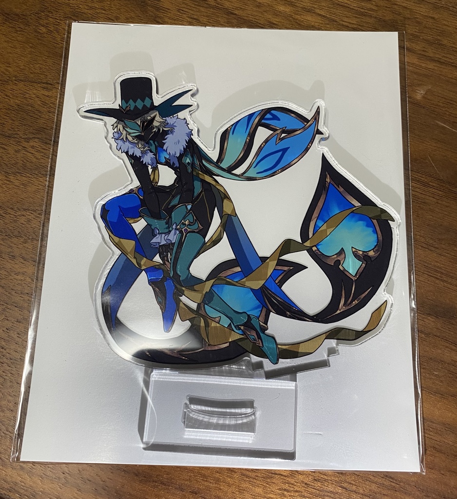 博戯の砂金石　両面アクリルスタンド