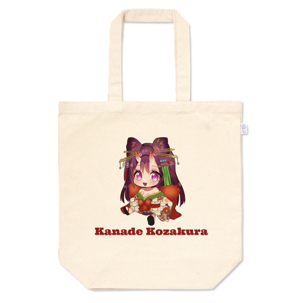 ぺたん娘かなでちゃんトートバッグ