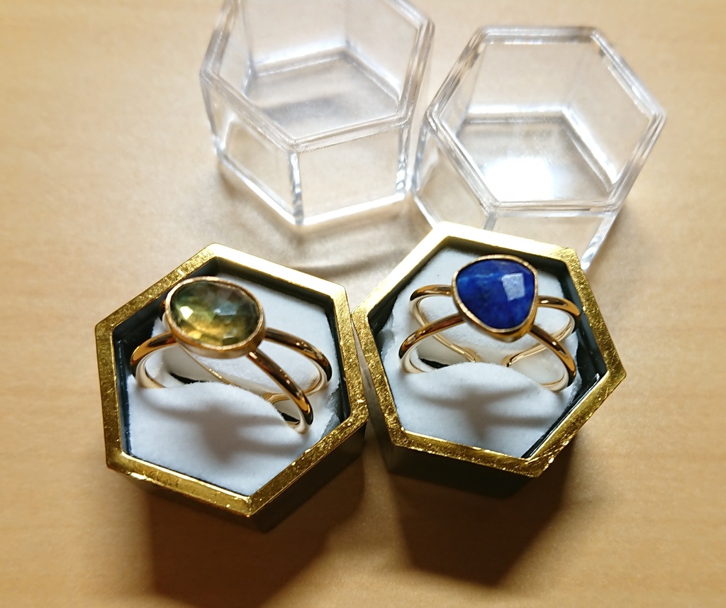 ロキイメージ天然石リング