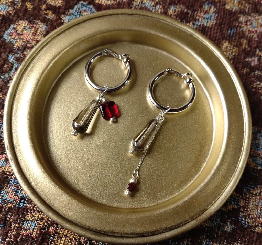 チェコシズク耳飾り