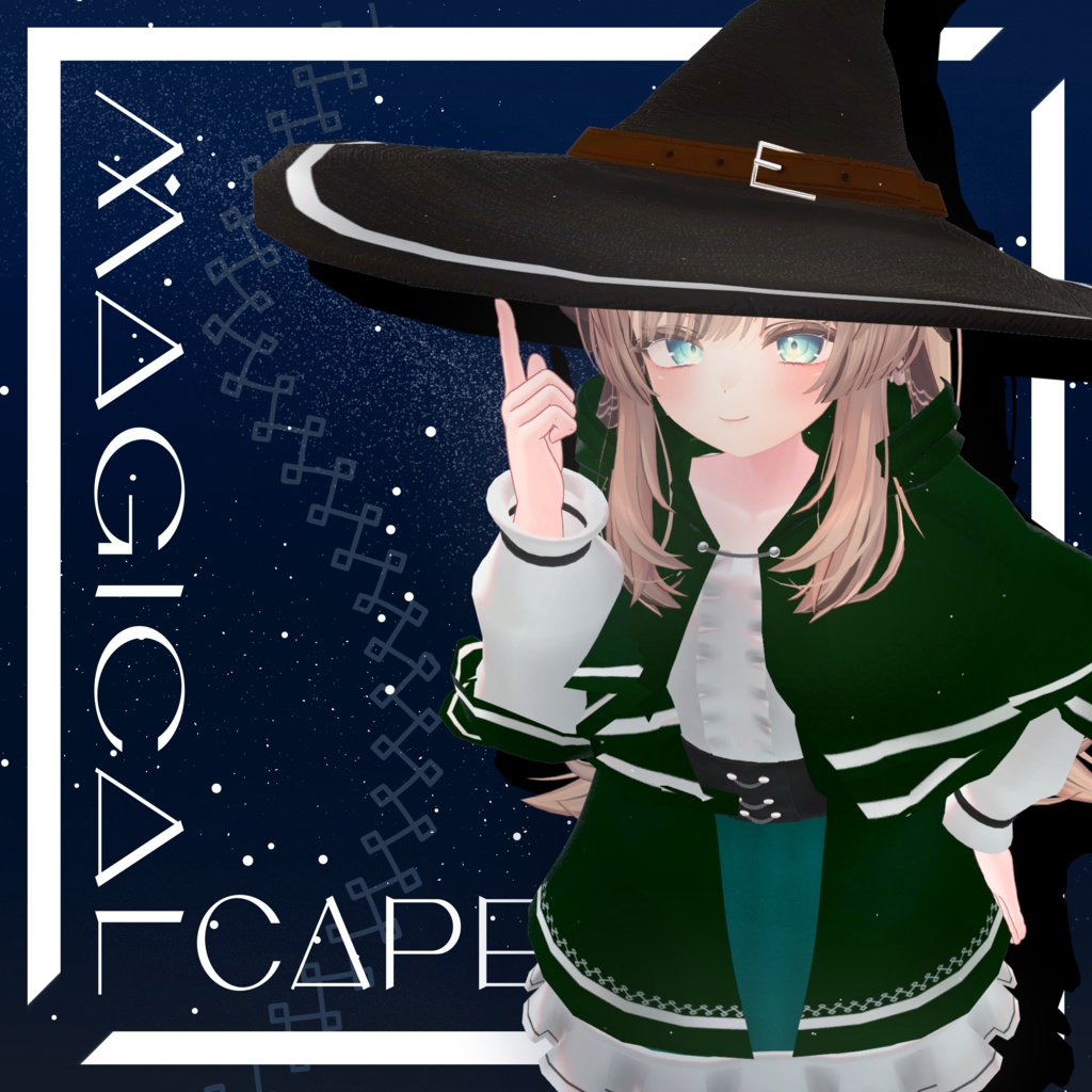 【3アバター対応】Magical Cape