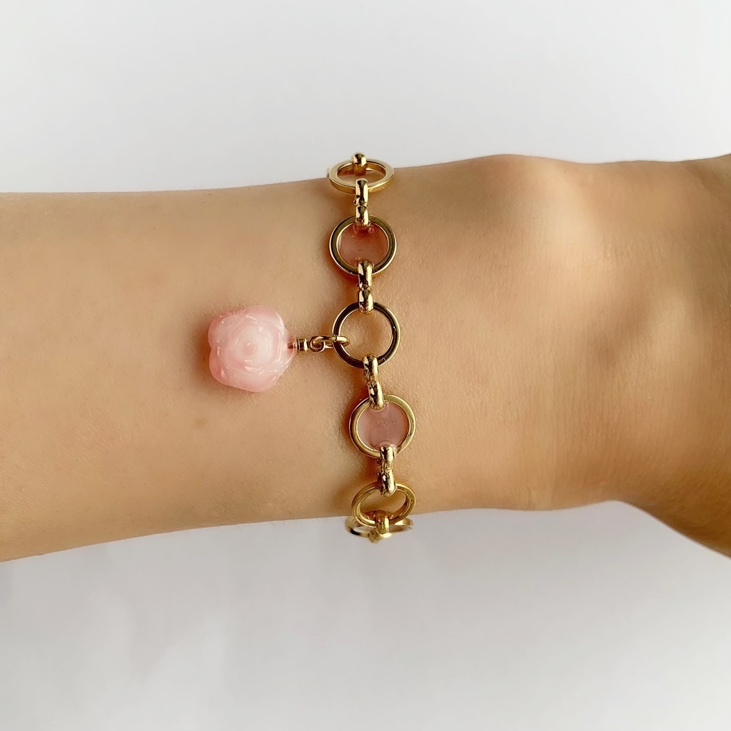 薔薇のいちごアイスブレスレット・ヘアクリップ