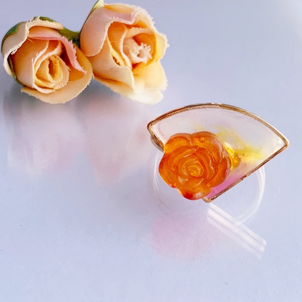 バラのカシスオレンジアクセサリー