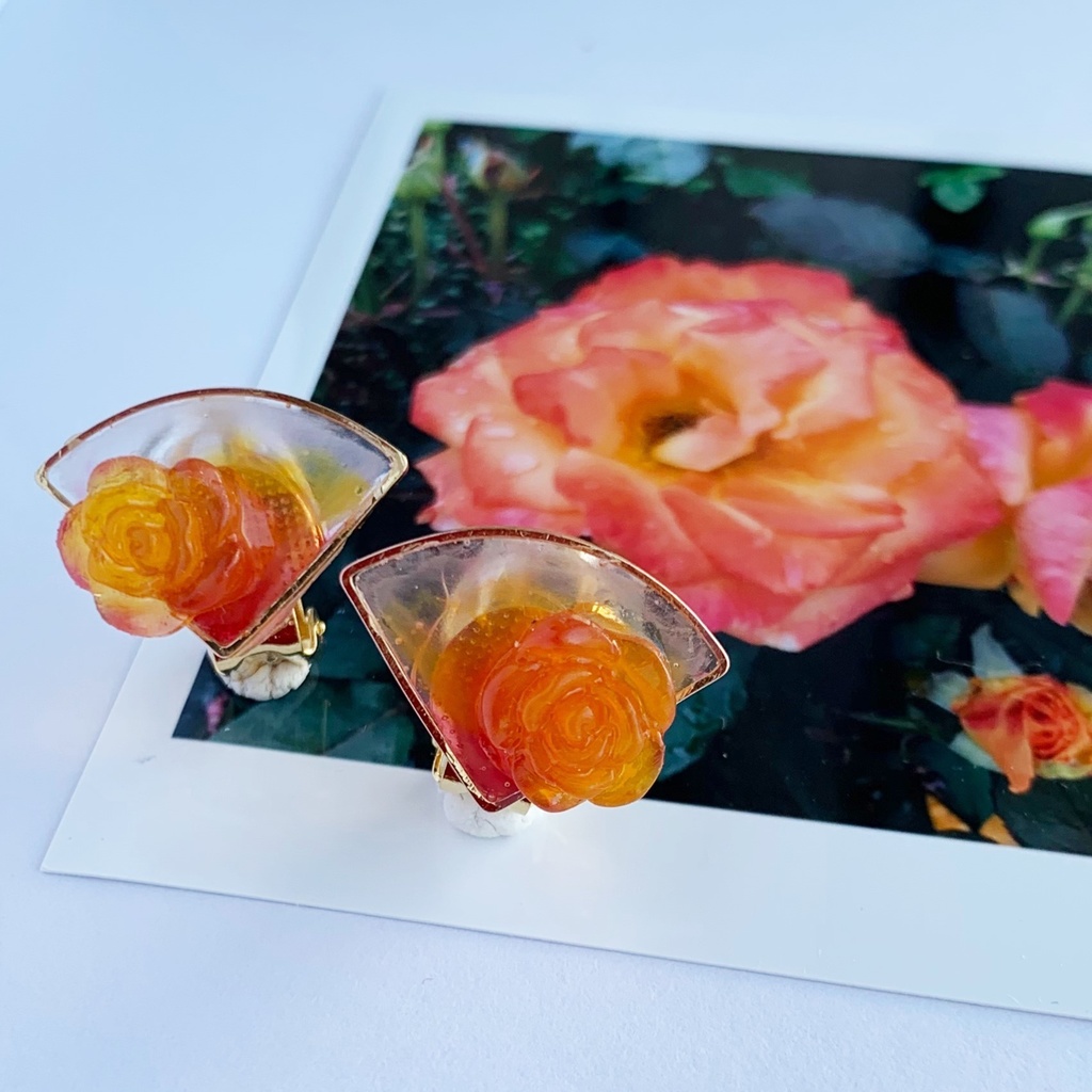 バラのカシスオレンジアクセサリー