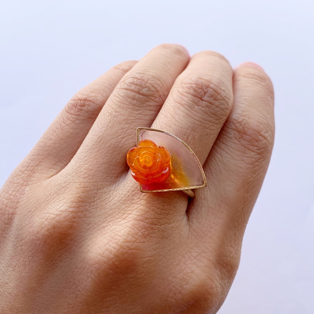 バラのカシスオレンジアクセサリー