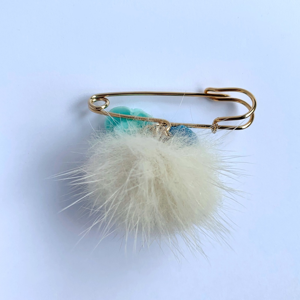 クールビューティーローズ スカーフピン