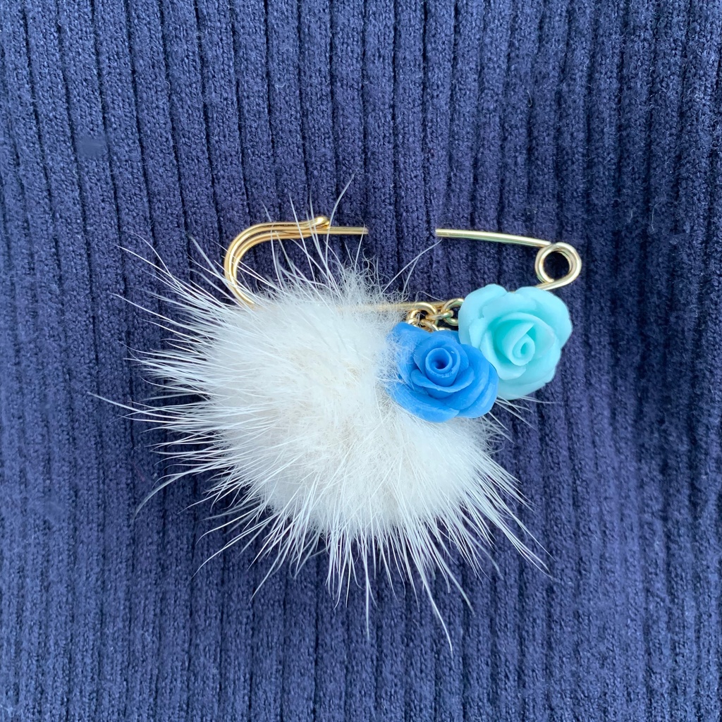 クールビューティーローズ スカーフピン