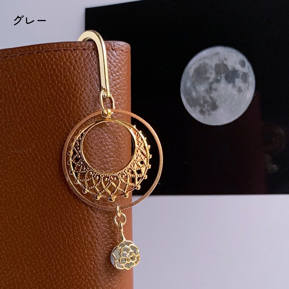 しおり 月と薔薇の輪舞