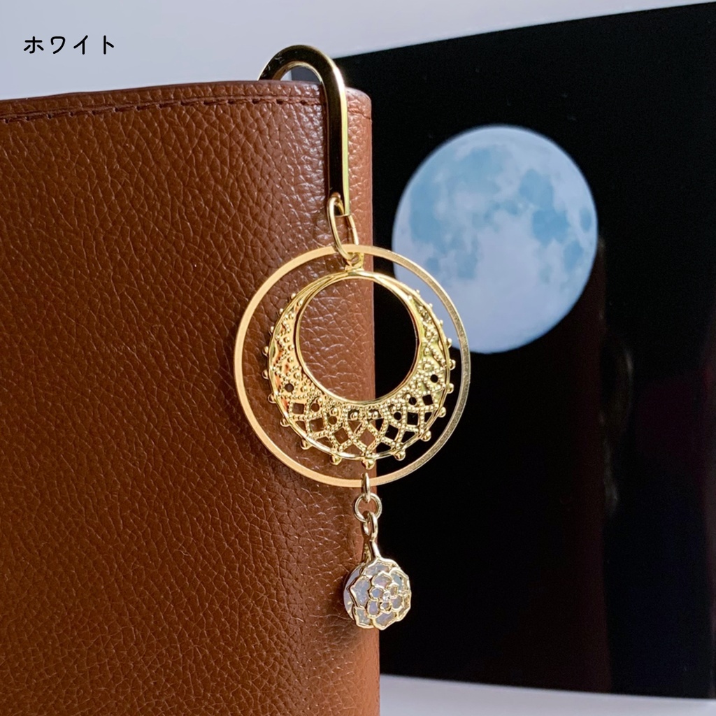 しおり 月と薔薇の輪舞