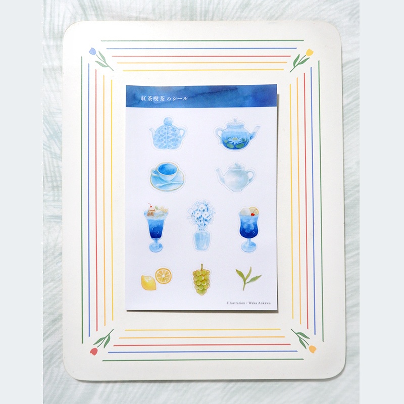 喫茶のシール / 全5種
