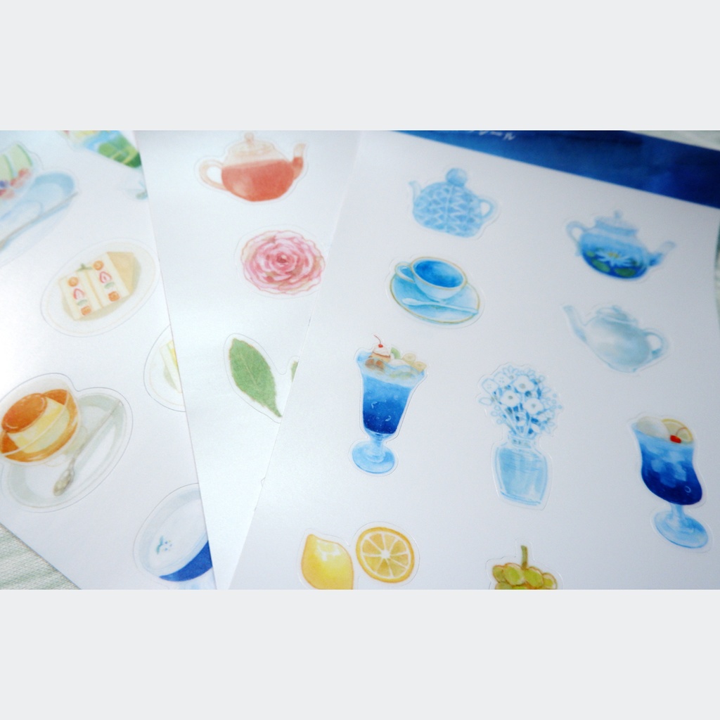 喫茶のシール / 全5種