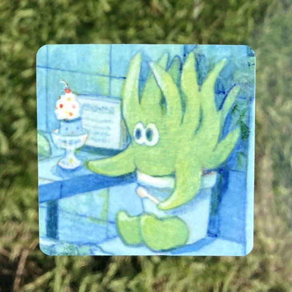 【植物くん】ステッカー