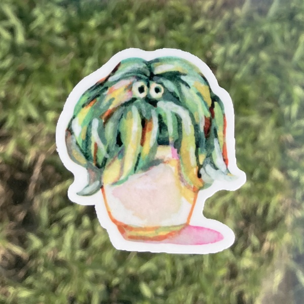 【植物くん】ステッカー