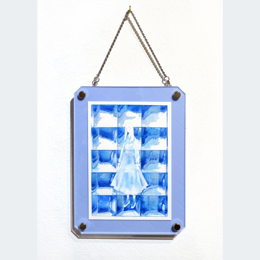 原画「blue glass」