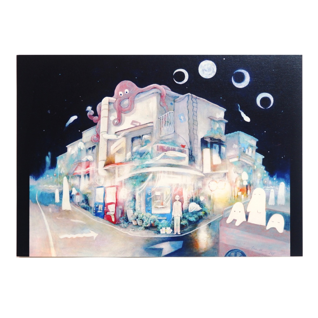 「混沌にゆれる記憶」A5カード