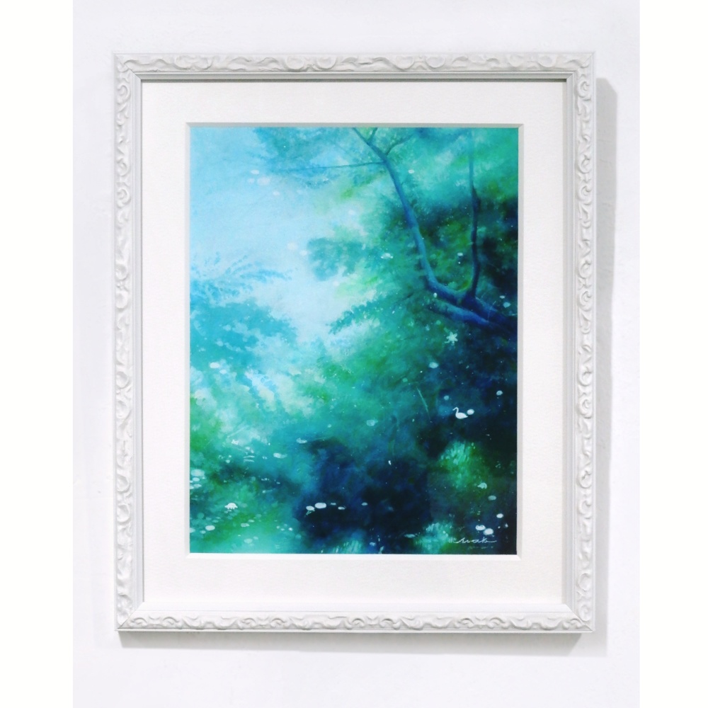 原画「清らかな水面」