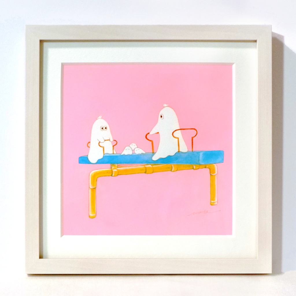 原画「おばけと遊具」全4種