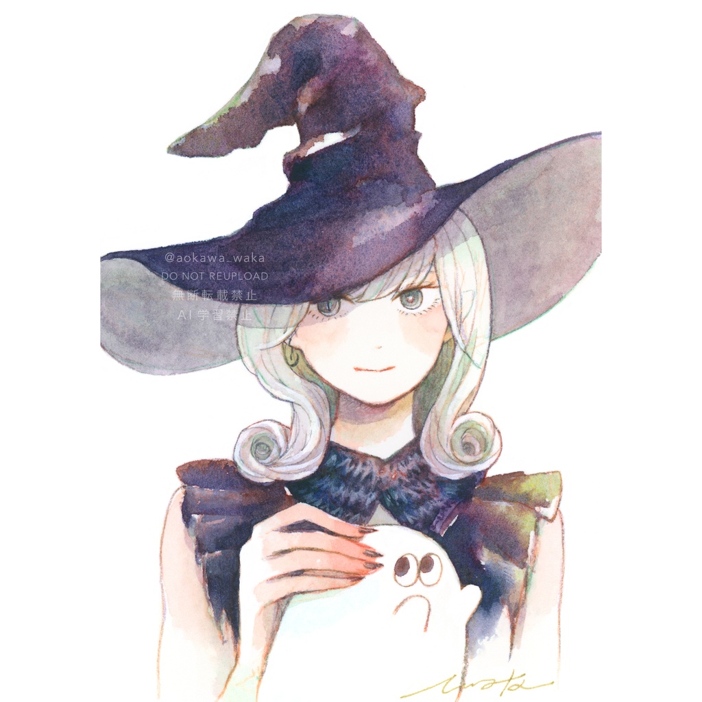 原画「いつでも一緒」