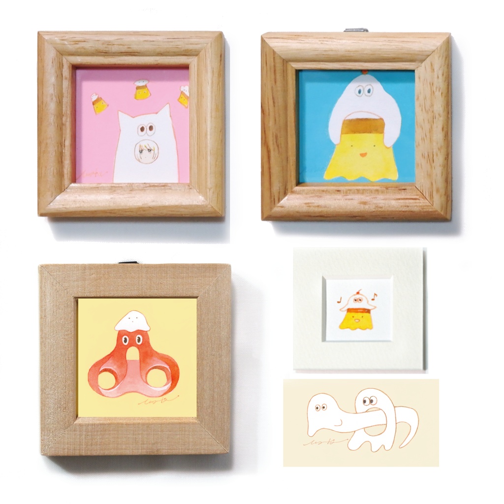 おばけのミニ原画｜全5種