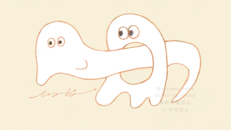 おばけのミニ原画|全5種