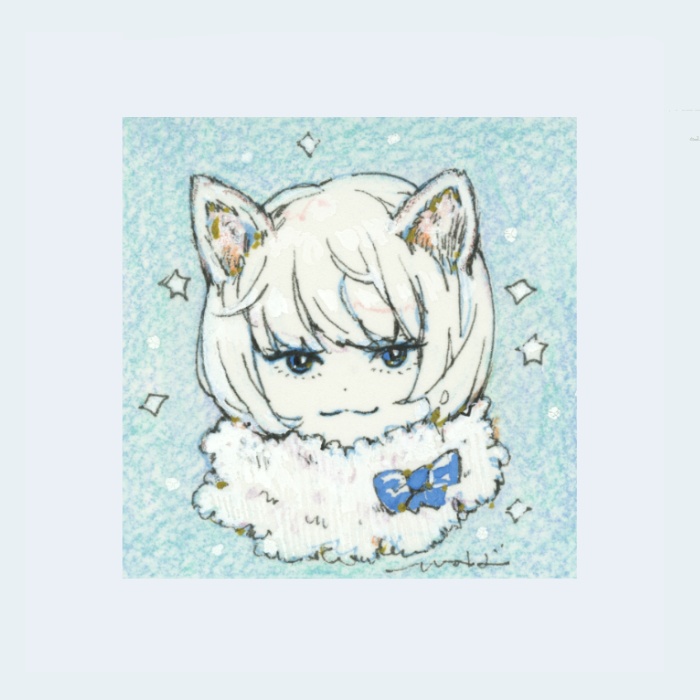 ミニ原画「ふゆみみ」