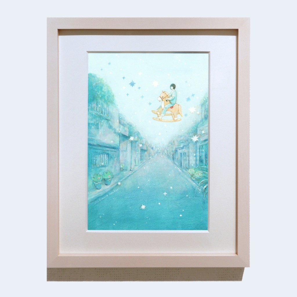 原画「白昼夢を駆ける」