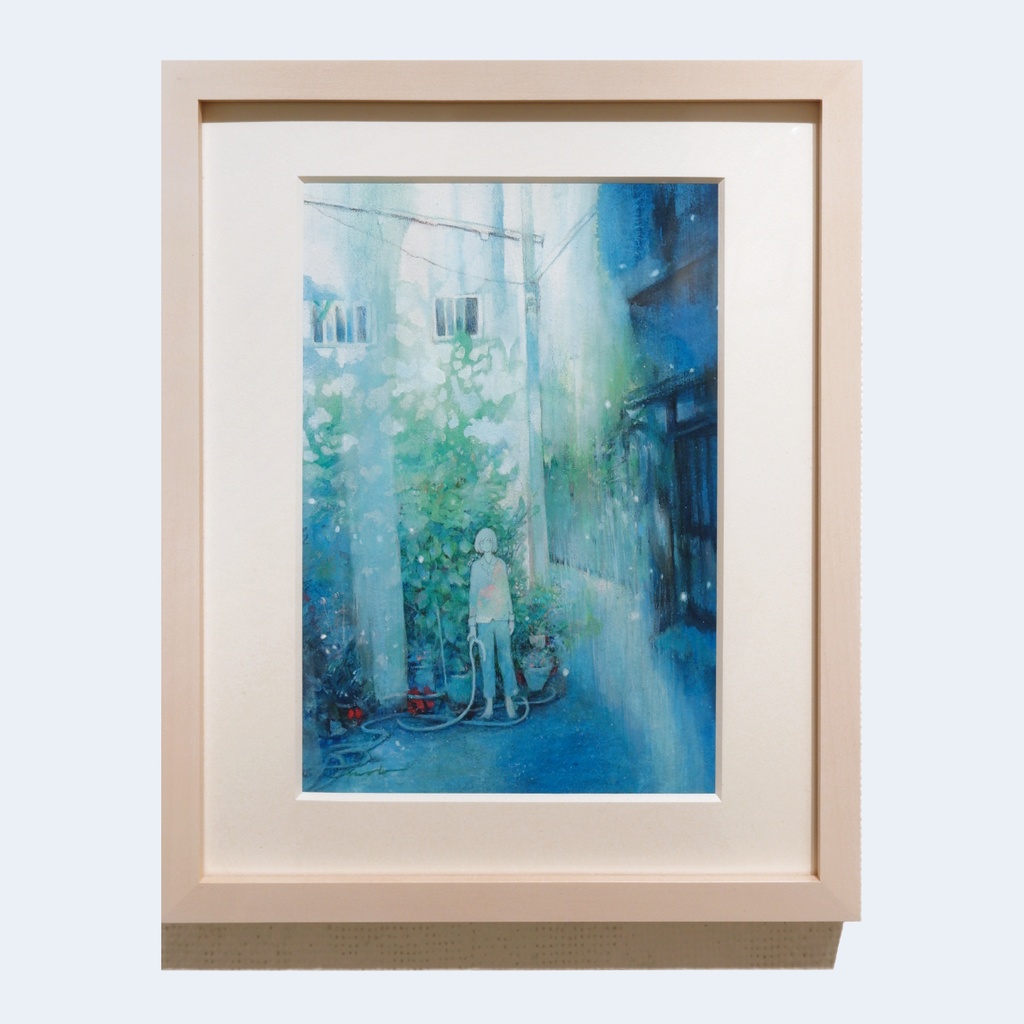 原画「青を纏う夢」