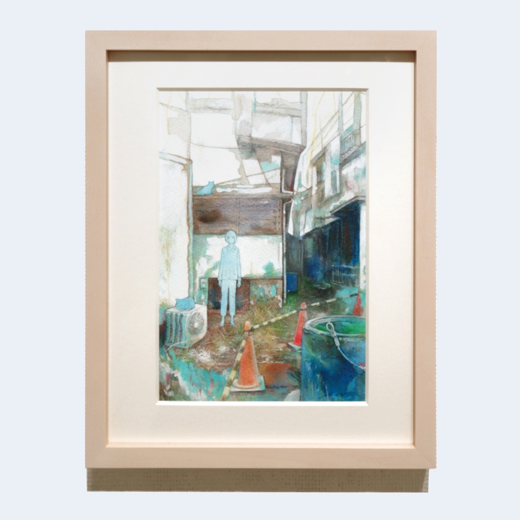 原画「白の隙間の夢」