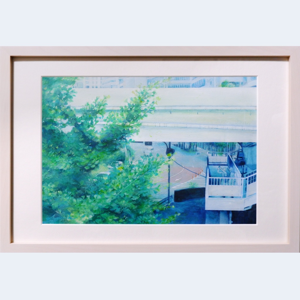 原画「City boundaries」