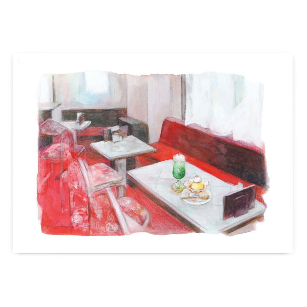 「珈琲 壹番館」ポストカード