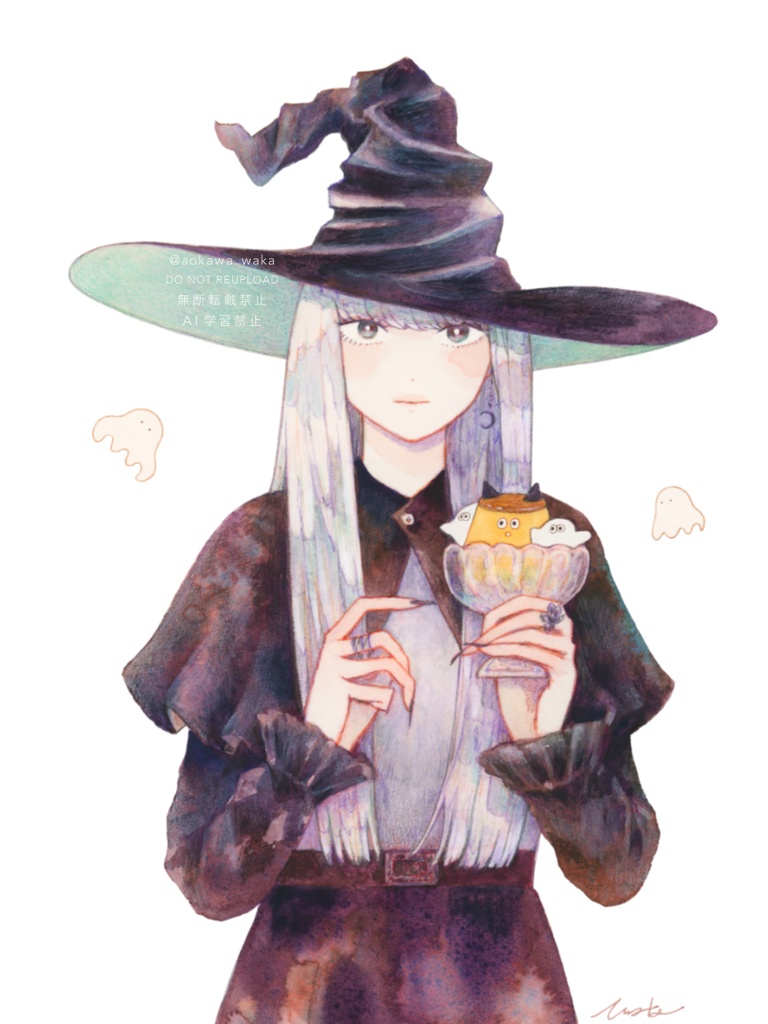 原画「Obake pudding」