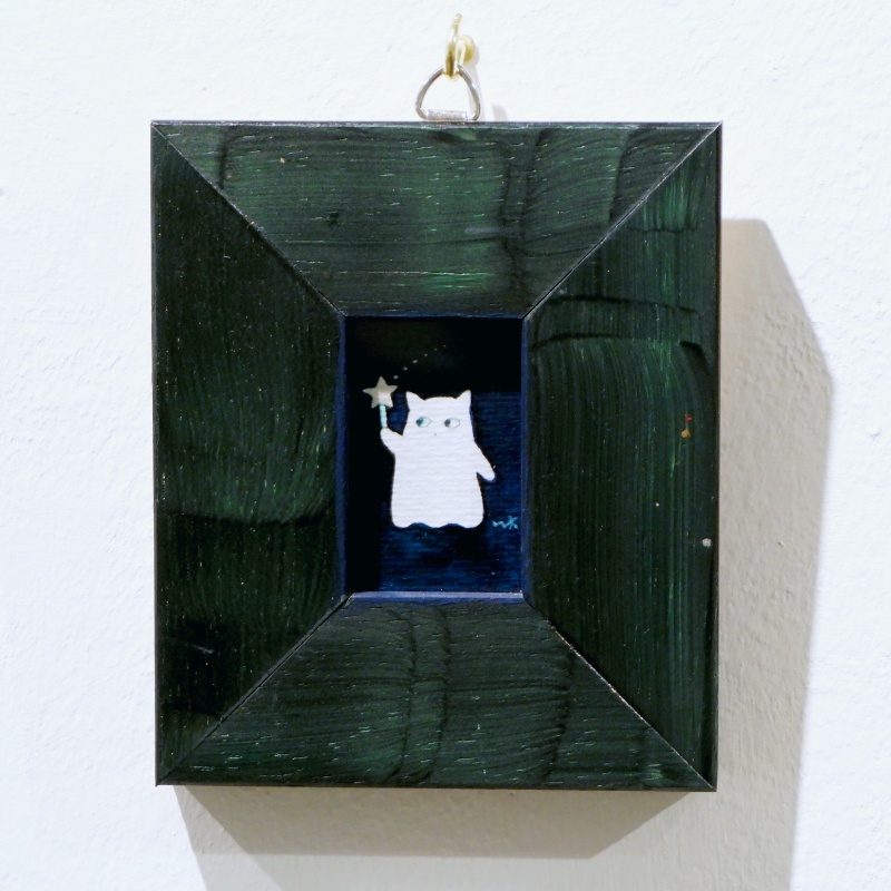 ミニ原画「願い星」