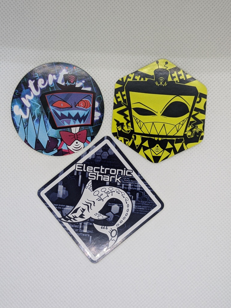 【hzbn】Sticker set(Alastor・Vox)【値下げ中】