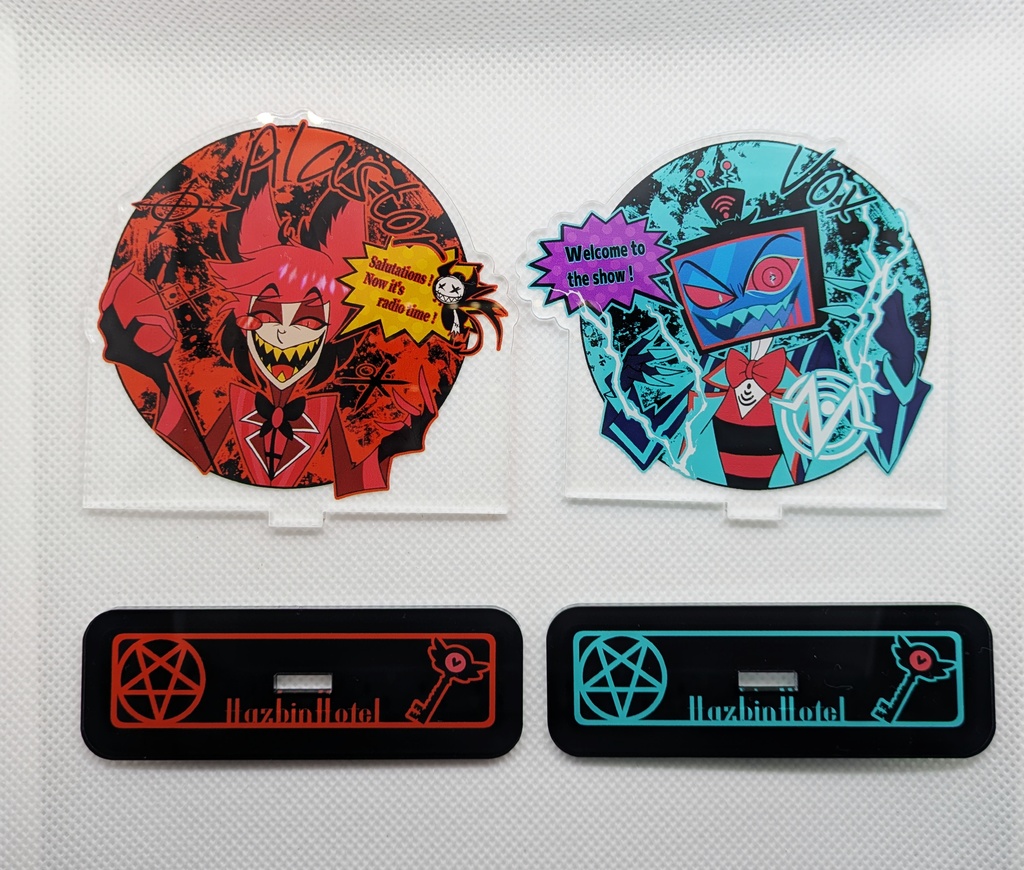 【hzbn】アクリルスタンド(Alastor・Vox)