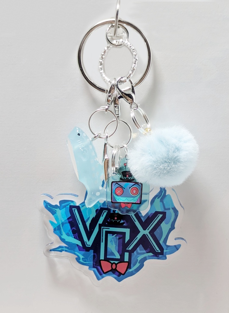 【hzbn】Image Keychain Charm(Vox / Alastor)
