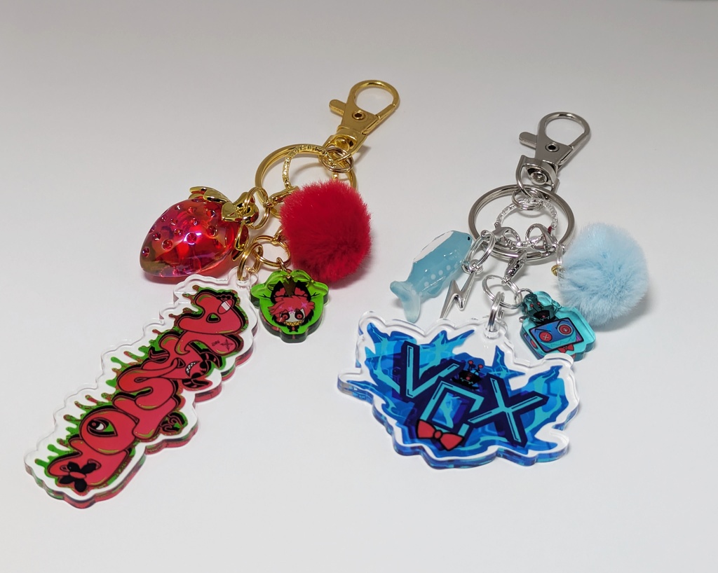 【hzbn】Image Keychain Charm（Vox / Alastor）