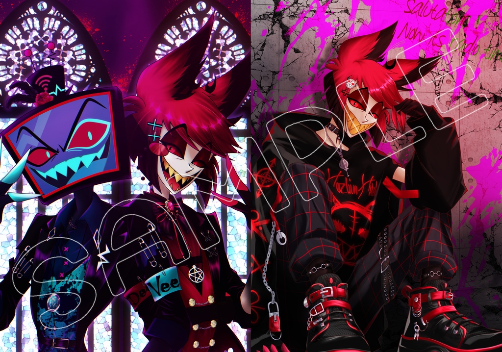 【hzbn】イラスト本『SCREEN & SIGNAL』