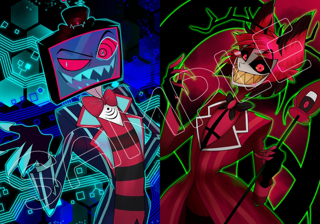 【hzbn】イラスト本『SCREEN & SIGNAL』