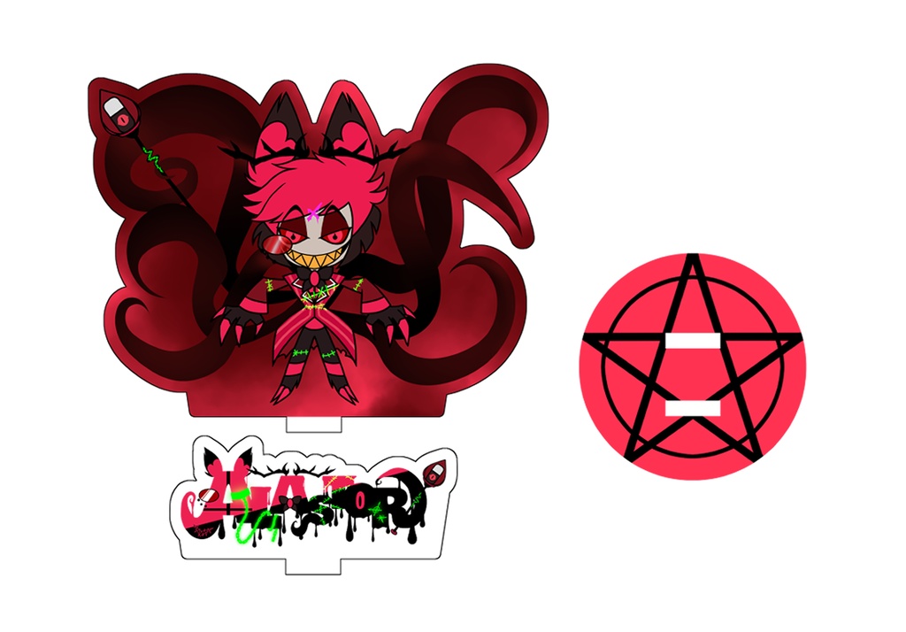 【hzbn】S2ep8アクリルスタンド MINI Alastor