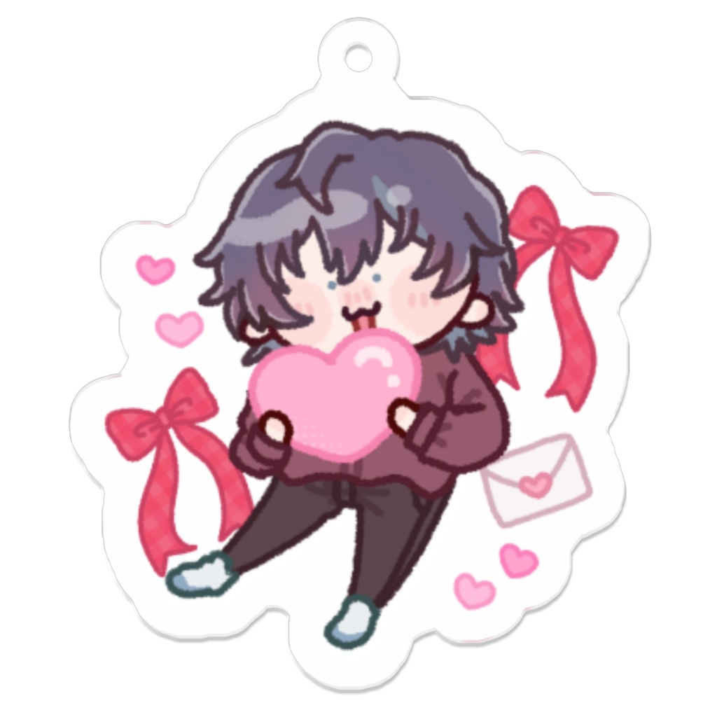 【土方えす】アクリルキーホルダー 〈Valentine2026〉