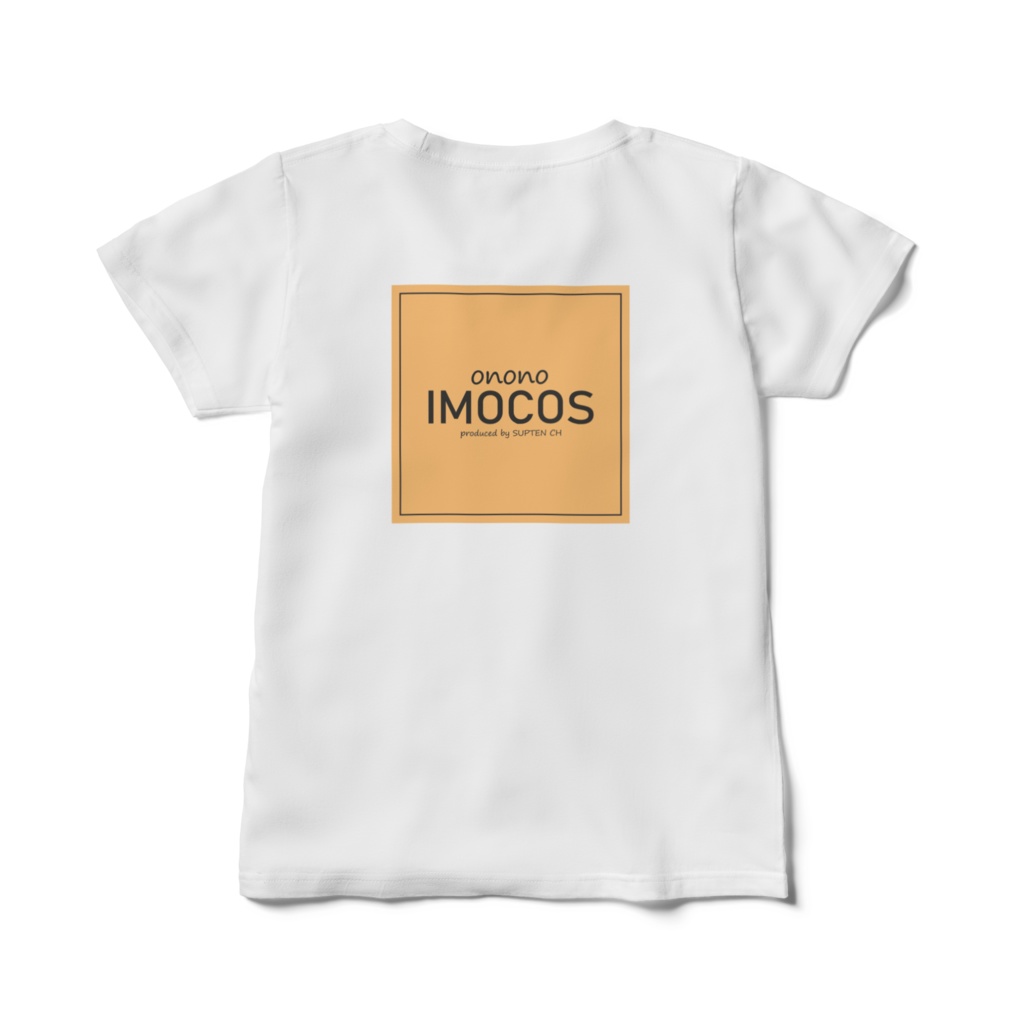 【半袖】背面BOXロゴTシャツ - ホワイト -